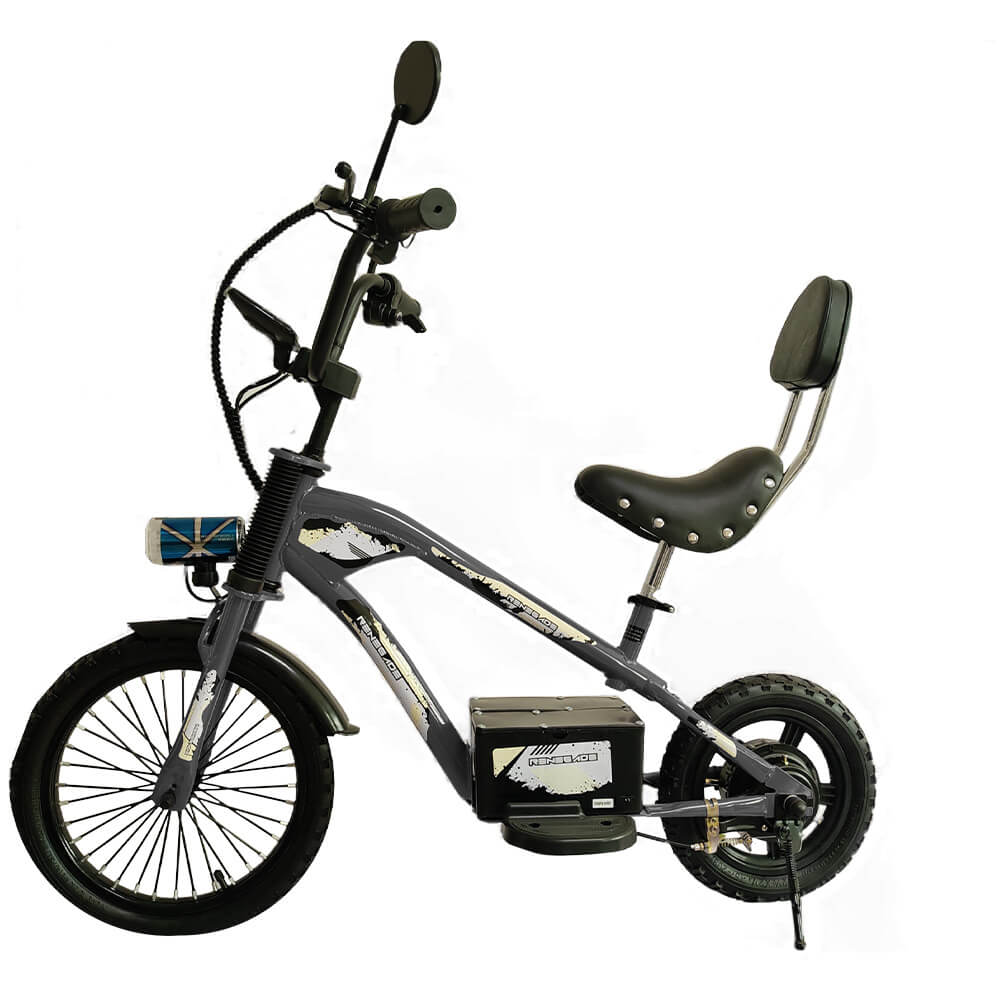 chopper style electric bicycle Renegade Chopper Style Kids Electric Ride On Balance Bike