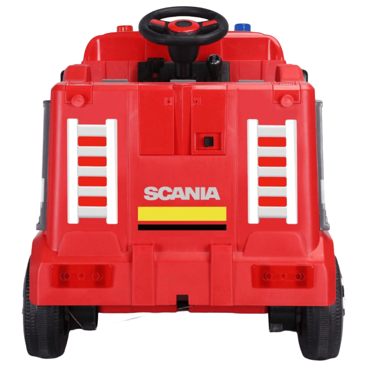 Children's Engine Ride Ons Scania P250 Kids Electric Ride On Fire Engine | OutdoorToys