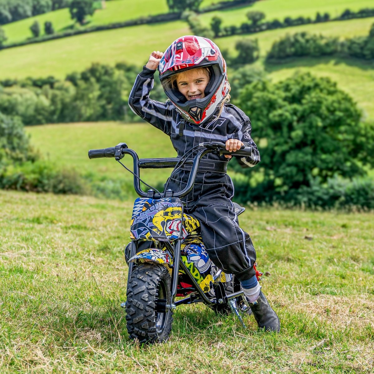 Special Edition Comic Renegade MK250 Kids Electric Dirt Bike