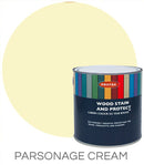 1 Lt Protek Wood Stain and Protect Paint Multi-Purpose Exterior Wood Stain - Parsonage Cream