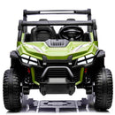 2 Seater 4WD 1000R UTV Kids Electric 12V Ride On Jeep - Green