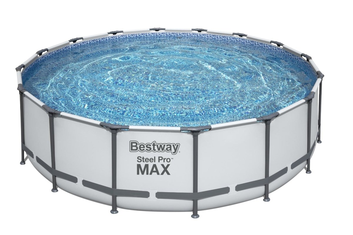 Bestway 16ft x 48in Steel Pro Max Pool Set Above Ground Swimming Pool (19,480L) - BW5612Z