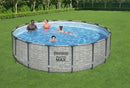 Bestway 16ft x 48in Steel Pro Max Pool Set Above Ground Swimming Pool - BW5619E