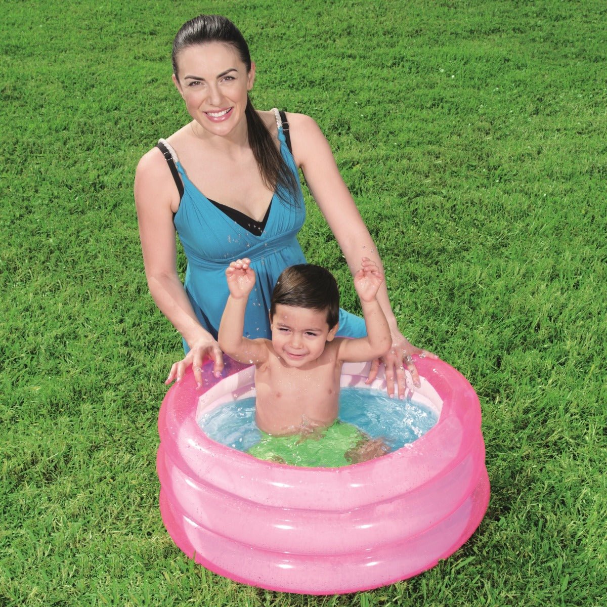 Bestway 27.5in x H12in Inflatable Kiddie Pool – BW51033 - PINK