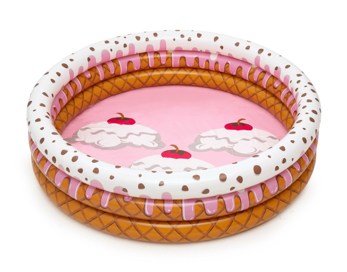 Bestway 63in x H15in Sundae Funday Kiddie Pool Inflatable Paddling Pool – BW51144
