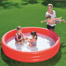 Bestway 6ft x H13in Inflatable Toddler Play Pool Paddling Pool - BW51027 - Red