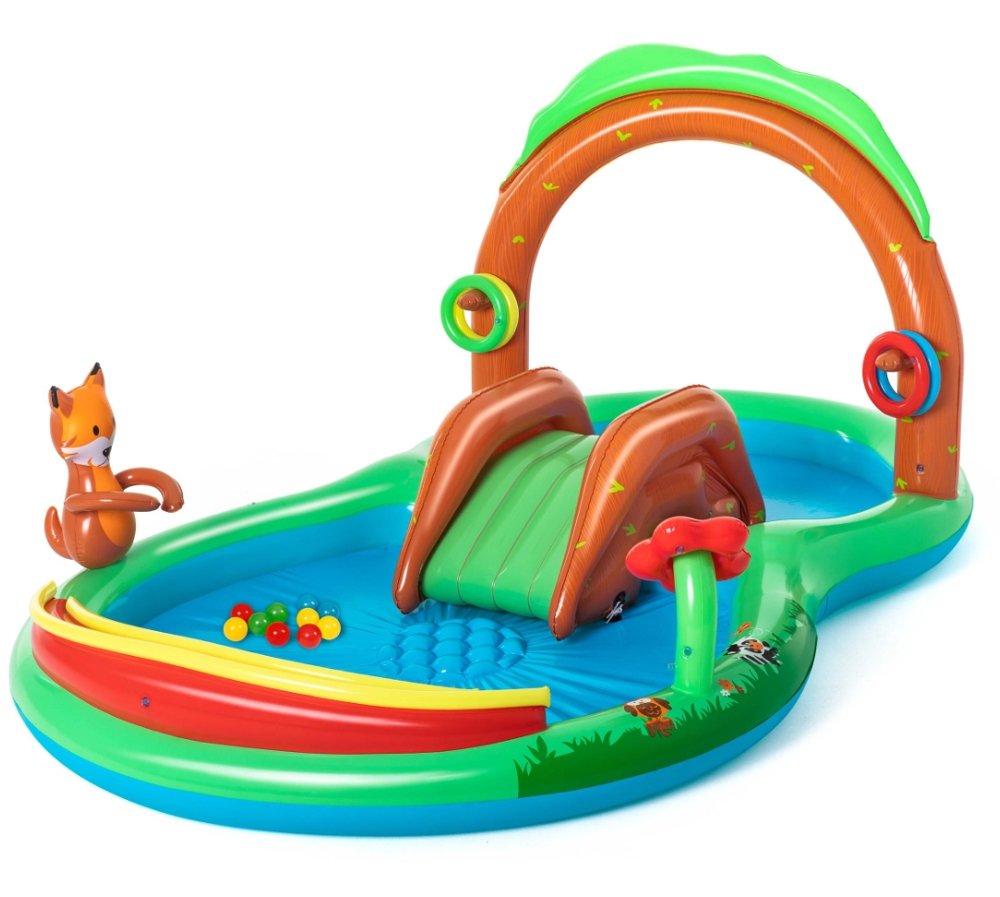 Bestway Friendly Woods Paddling Pool and Play Centre – BW53093