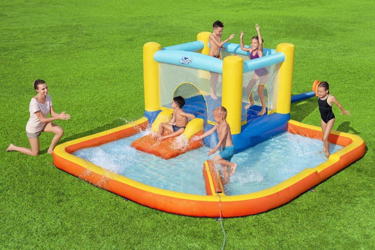 Bestway H2OGO! Beach Bounce Water Park with Bouncy Castle – BW53381