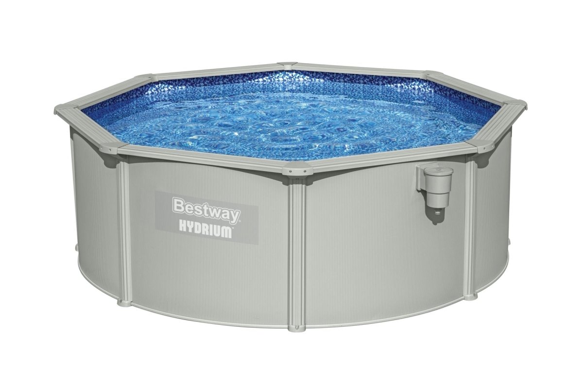Bestway Hydrium 12ft x 48in Pool Set Above Ground Swimming Pool with Sand Filter Pump – BW56574
