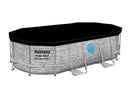 Bestway Power Steel Swim Vista Series™ 14ft x 8ft 2in x 39.5in Oval Pool Set with Filter Pump - BW56714