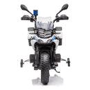 BMW F850 GS 12V Electric Ride On Police Bike - White