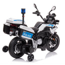 BMW F850 GS 12V Electric Ride On Police Bike - White