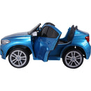 BMW X6M 12V Electric Two-Seater Ride On Car - Blue