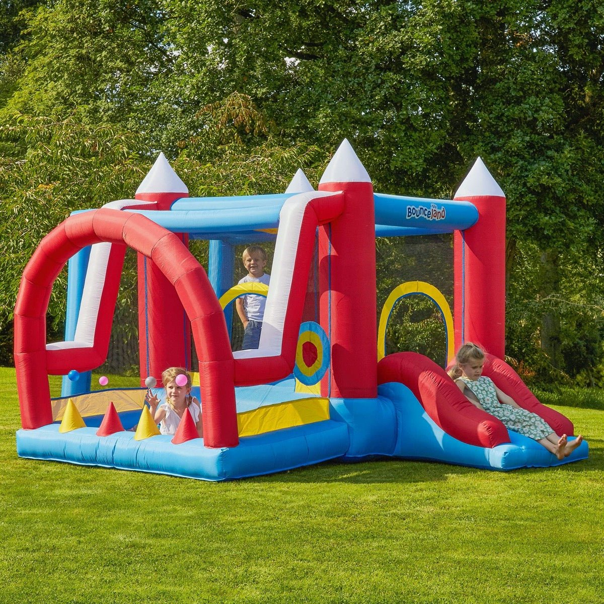 Bounceland inflatable Bouncy Castle with Blower - Classic Castle Activity Centre