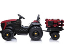 FarmTrac Children’s Electric 12V Ride On Tractor With Trailer