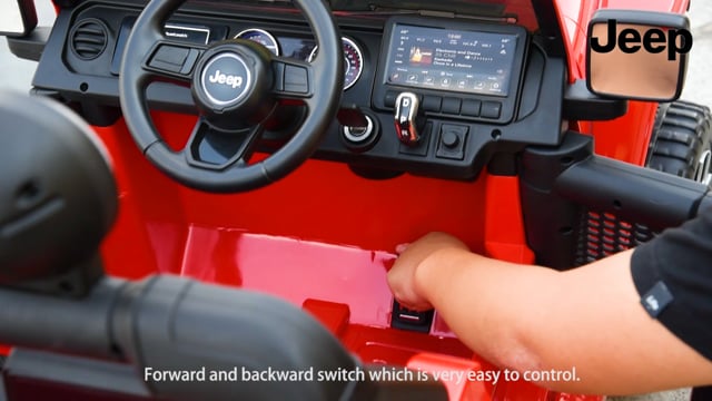 Jeep Wrangler Rubicon 12V Electric Ride On Jeep