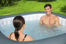 Lay-Z-Spa 71in x 71in x 28in Hawaii HydroJet Pro Inflatable Hot Tub Spa – BW60031