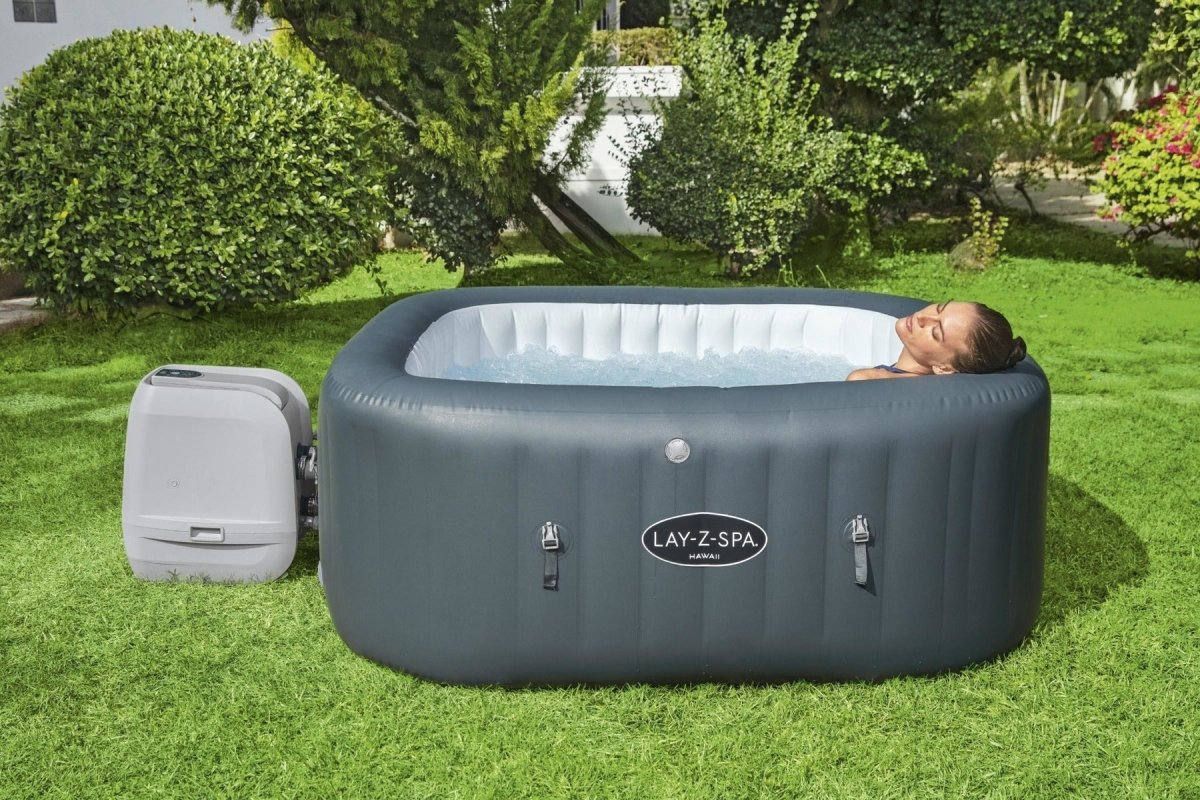 Spa Tub Pro Hot Lay-Z-Spa Hawaii Inflatable HydroJet 6ft