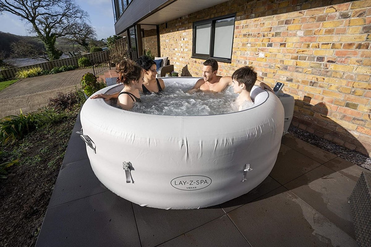 Lay-Z-Spa 77in x 24in Vegas AirJet Inflatable Hot Tub Spa – BW60011