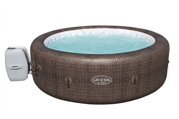 Lay-Z-Spa 85in × 28in St.Moritz AirJet Inflatable Hot Tub Spa – BW60023