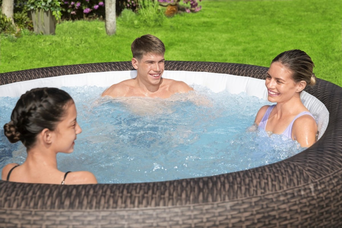 Lay-Z-Spa 85in × 28in St.Moritz AirJet Inflatable Hot Tub