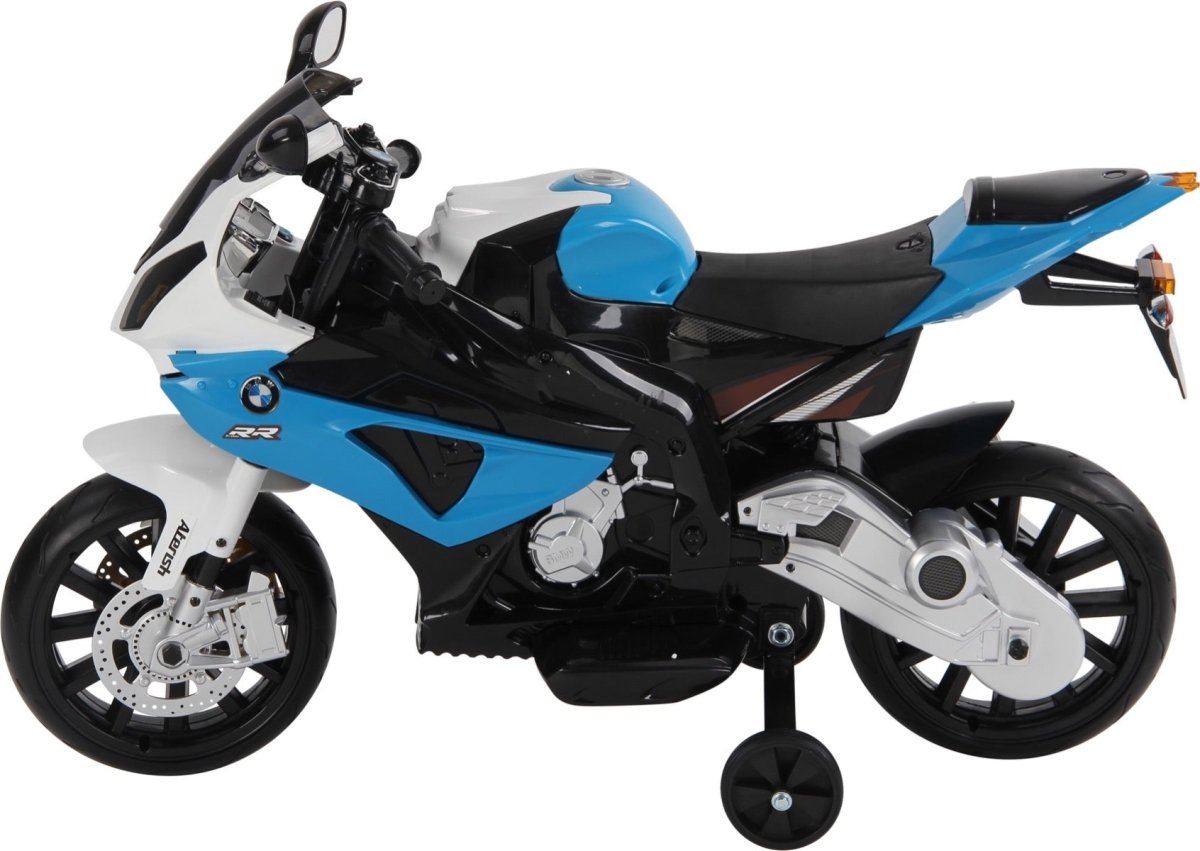 Licensed BMW 1000RR Kids 12V Ride On Electric Motorbike - Blue