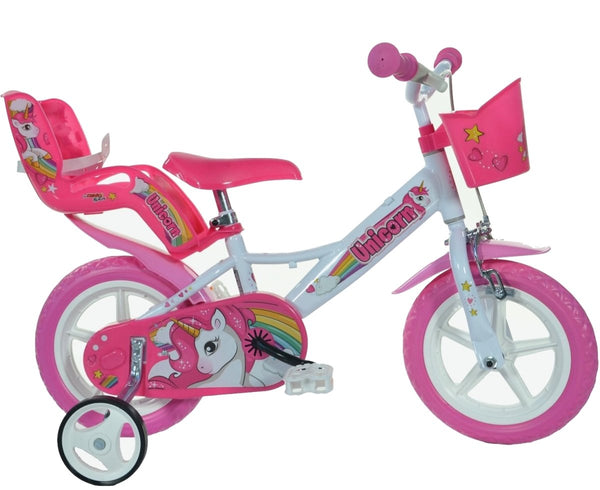 Licensed Children’s Pedal Bike - Unicorn 12" Wheel Bicycle