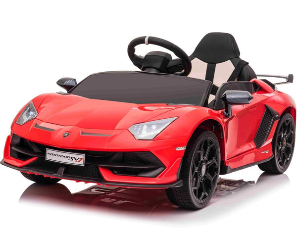 Licensed Lamborghini Aventador SVJ 12V Ride On Kids Electric Car