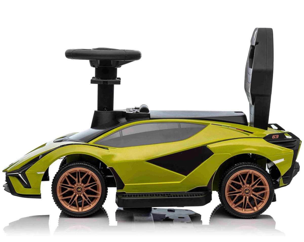 Licensed Lamborghini Sian Kids Electric Ride On Car - Green