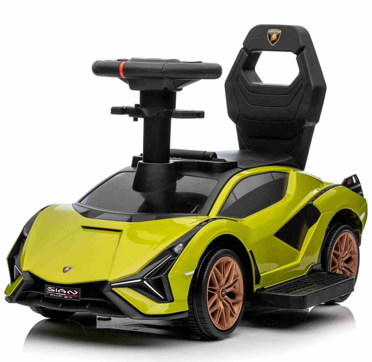 Licensed Lamborghini Sian Kids Electric Ride On Car - Green