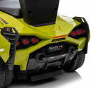 Licensed Lamborghini Sian Kids Electric Ride On Car - Green
