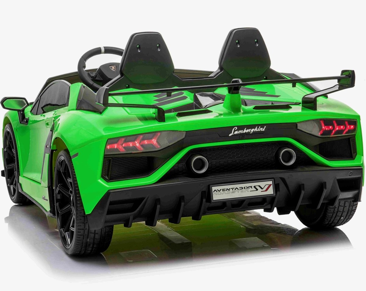 Coche electrico para niños Lamborghini Aventador SVJ con mando - Galumba  Toys