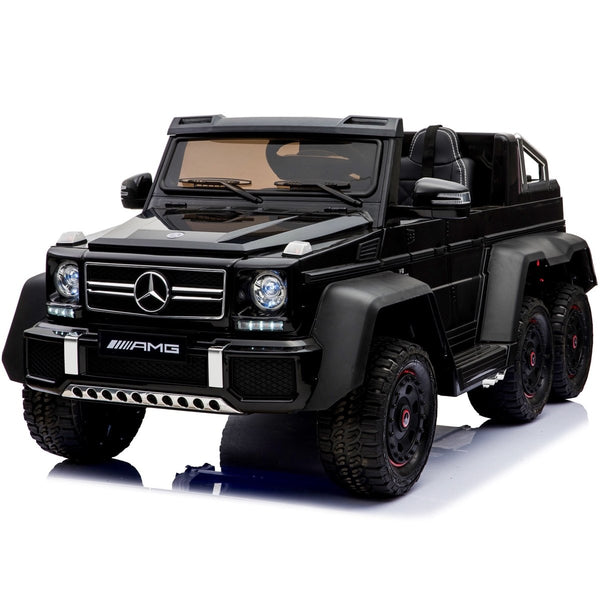 Licensed Mercedes Benz G63 6x6 Children’s Electric Ride On Jeep - Black