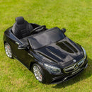 Licensed Mercedes-Benz S63 Kids Electric 12V Ride on Car - Black