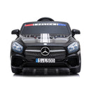 Mercedes Benz SL500 12V Electric Ride On Police Car - Black