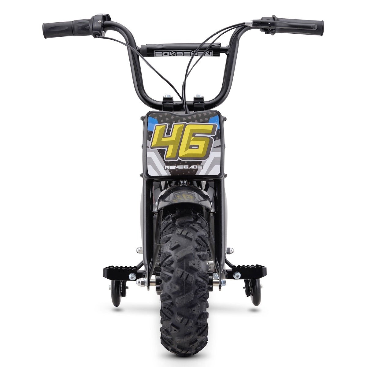 New Edition Renegade MK250 Kids 24V Electric Dirt Bike - Blue