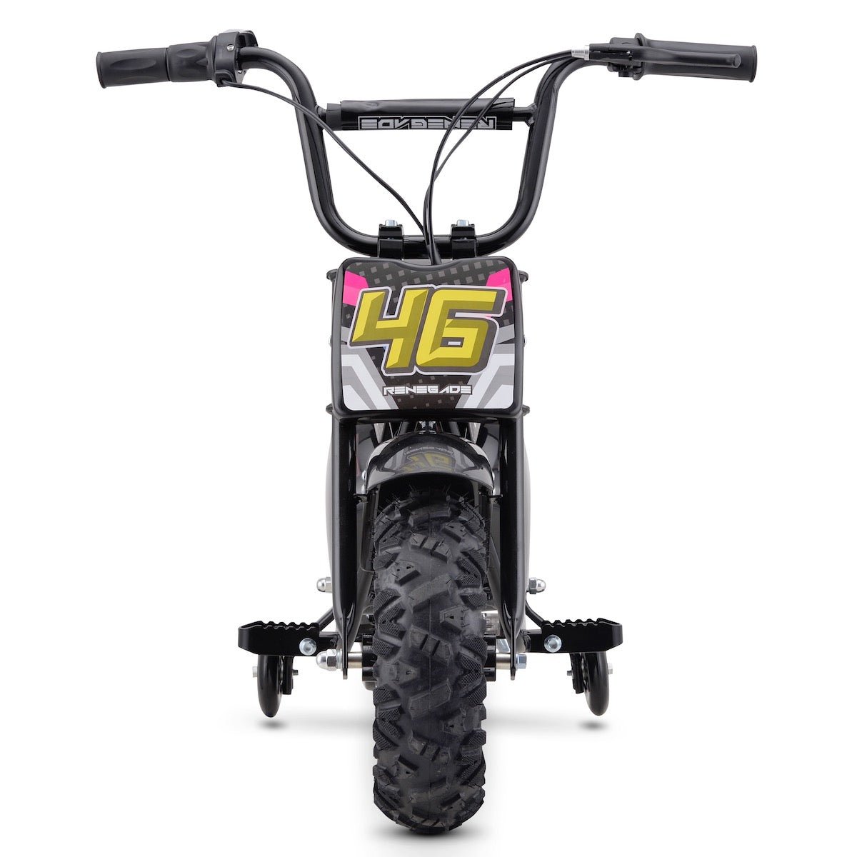 New Edition Renegade MK250 Kids 24V Electric Dirt Bike - Pink