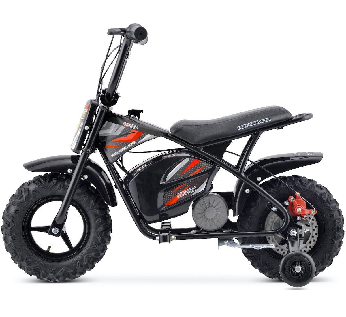 New Edition Renegade MK250 Kids 24V Electric Dirt Bike - Red