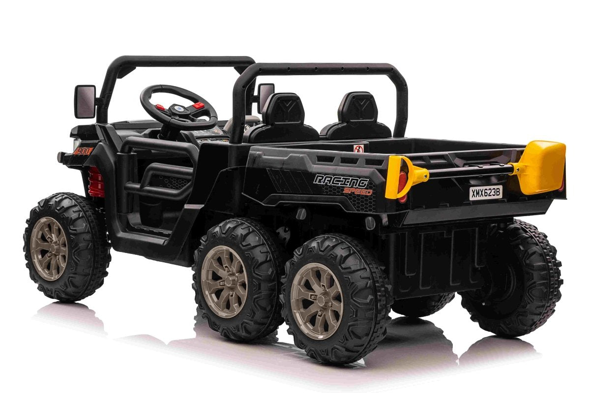 OutdoorToys 12V Electric 6-Wheel 4WD Ride On Tipper Truck
