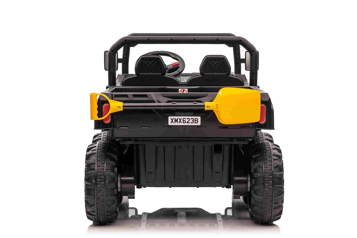 OutdoorToys 12V Electric 6-Wheel 4WD Ride On Tipper Truck