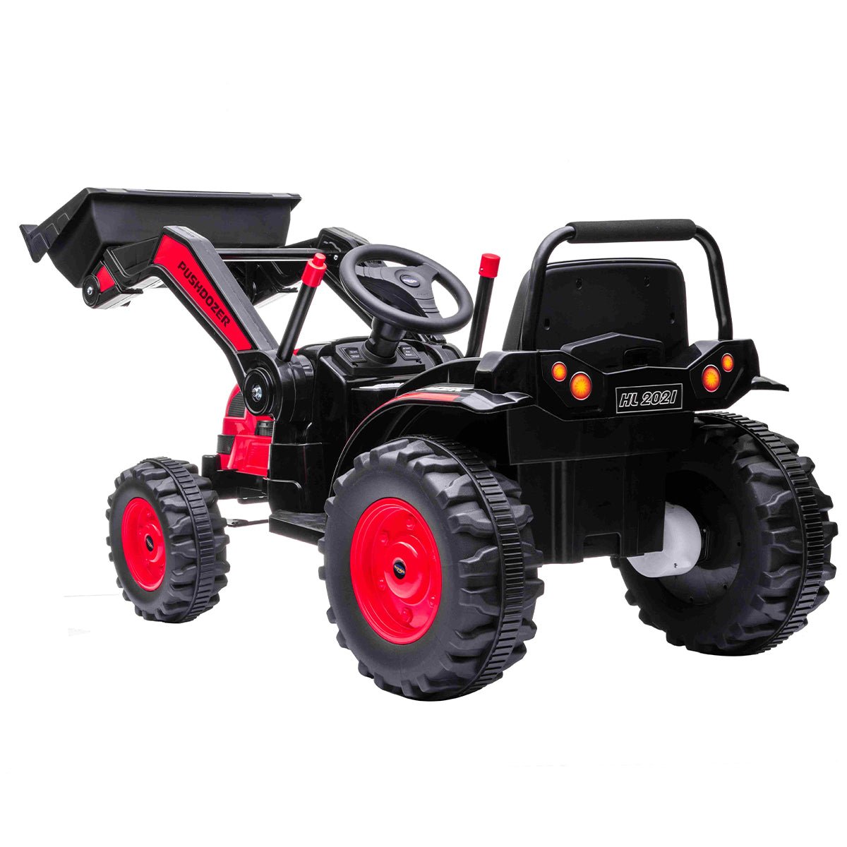 Outdoortoys 12V Electric Ride On Tractor with Working Bucket