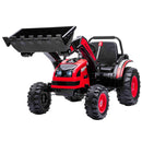 Outdoortoys 12V Electric Ride On Tractor with Working Bucket