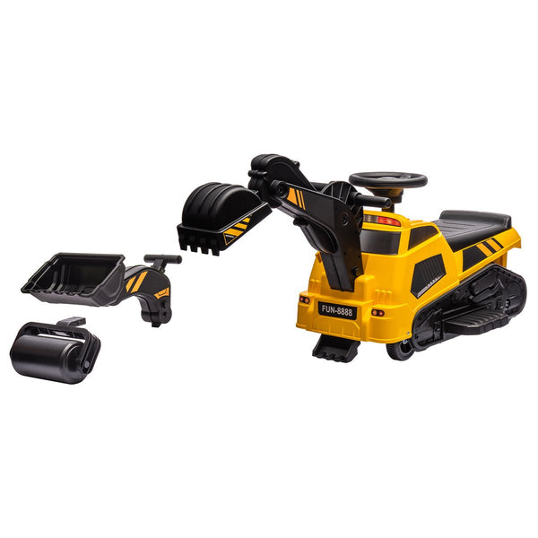 Outdoortoys 3 in 1 Electric Ride On Digger