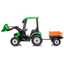 Outdoortoys Hercules 12V Electric Ride On Tractor with Trailer