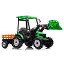 Outdoortoys Hercules 12V Electric Ride On Tractor with Trailer