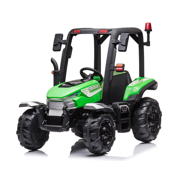 Outdoortoys X-01 12V Electric Ride On Tractor - Green