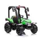 Outdoortoys X-01 12V Electric Ride On Tractor - Green