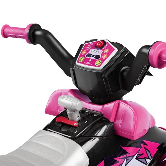 peg perego t-rex quad bike Peg Perego Corral T-Rex Kids Electrical Quad Bike - Pink