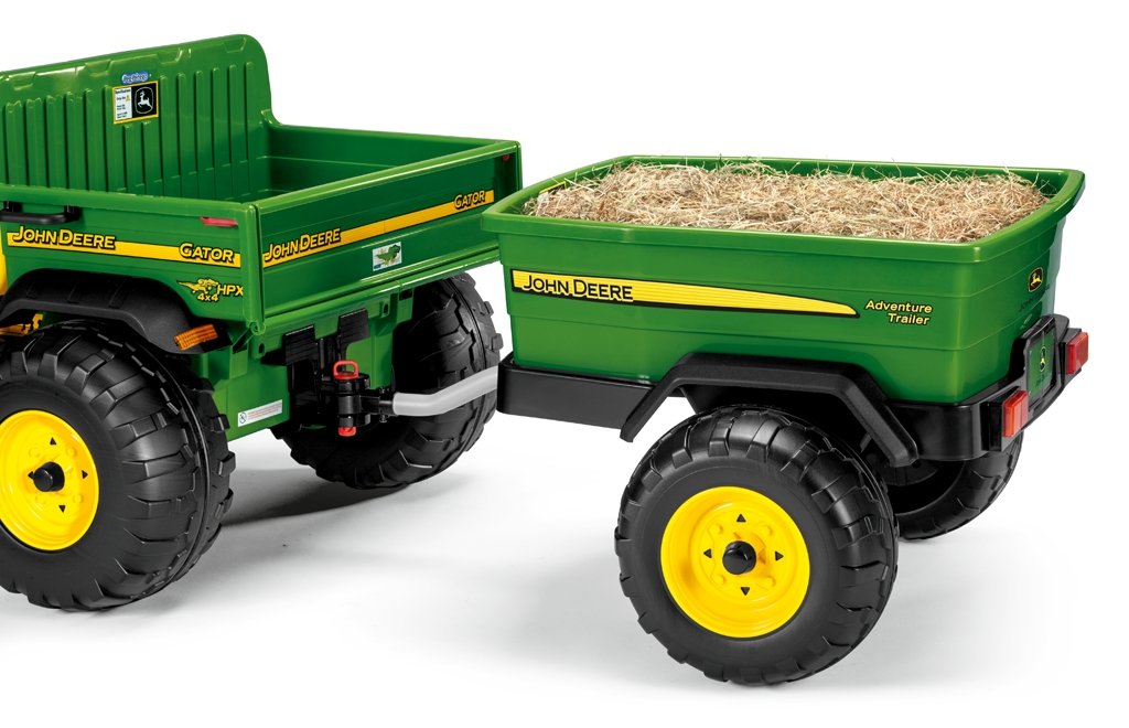 peg perego green Peg Perego John Deere Adventure Trailer for John Deere Gator