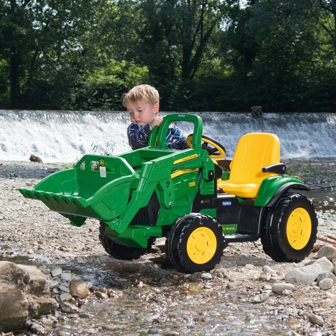 peg perego john deere attachments Peg Perego John Deere Ride On Tractor with Loader